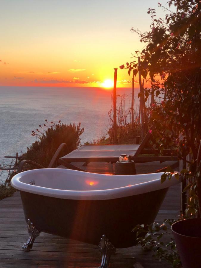 Refuge Uwabio Organic Vineyard Cinqueterre Villa Riomaggiore Exteriör bild