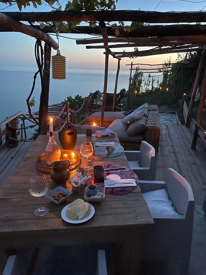 Refuge Uwabio Organic Vineyard Cinqueterre Villa Riomaggiore Exteriör bild
